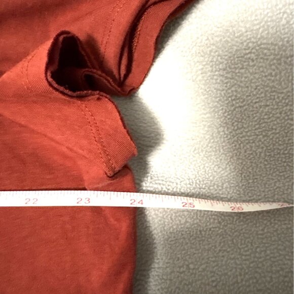 Philosophy Womens Rust Short Sleeve Top XXL/2XG Soft Blend Casual Wear 50% Polye - Picture 5 of 6